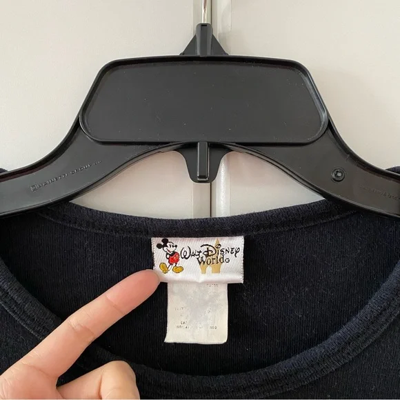 Vintage Walt Disney World Glitter Mickey Mouse T-shirt - Picture 3 of 4